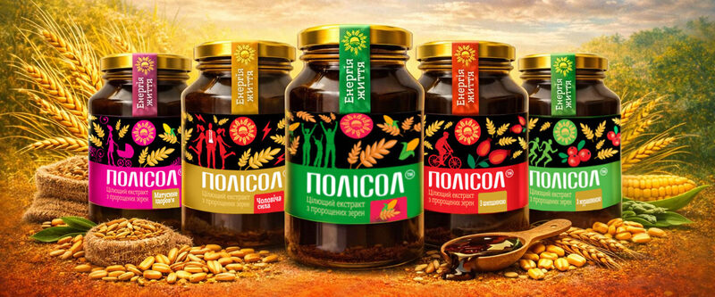 Полісол — натуральний полісолодовий продукт з пророщених зерен